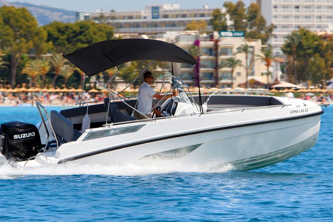 Private Boat Rental Abaris 23 from Alcudia - Why a private boat works well in northern Mallorca