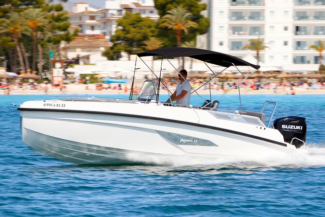 Private Boat Rental Abaris 23 from Alcudia - Starting at Port d’Alcúdia