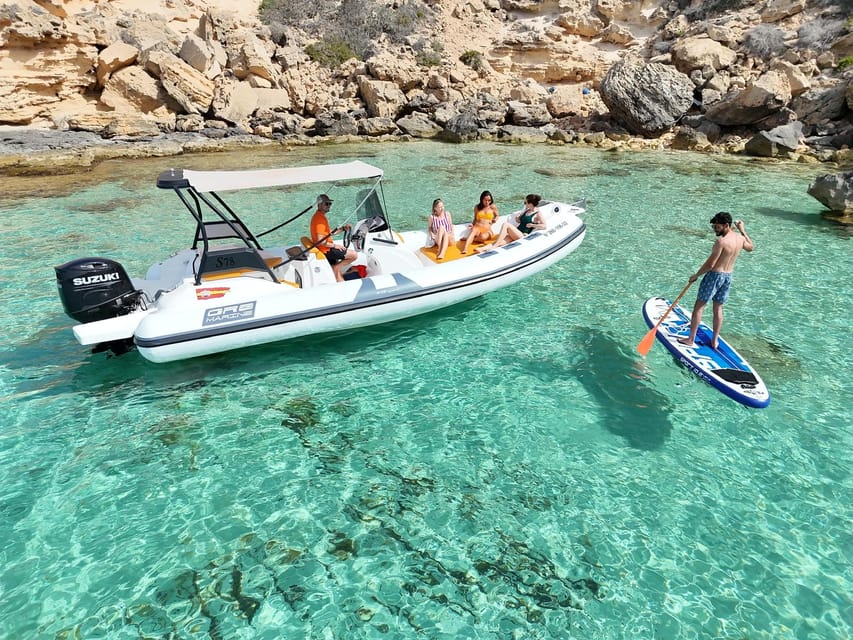 Private Boat Trip & Snorkel to Marine Reserve Mallorca - A Pontoon Boat With Room for Your Own Group
