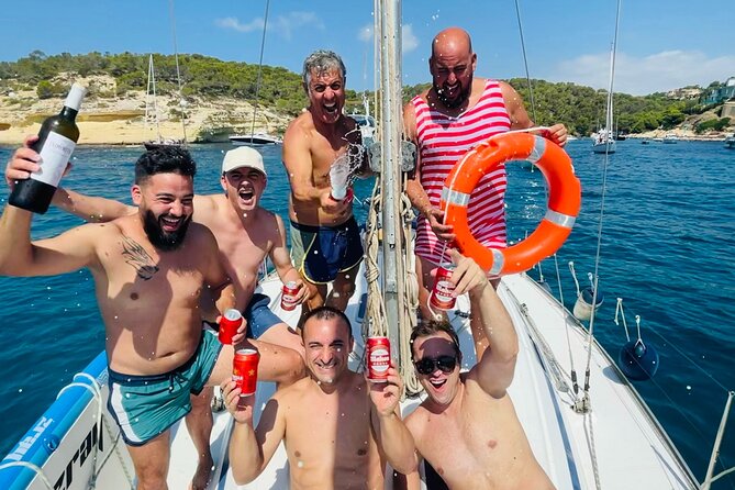 Private sailing with Paella and Tapas in Palma - Swimming, snorkeling, and paddleboarding near coves