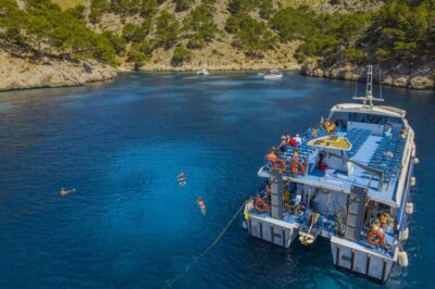 Ferry to Formentor Beach