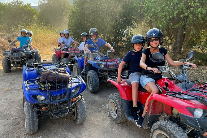 Quadtour San Telmo - Sant Elm, a 20-minute stop beside the water