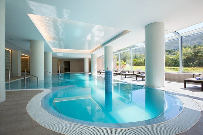 Relaxing back massage & day SPA Eurotel Punta Rotja - Indoor pool, jacuzzi, and hydromassage stations