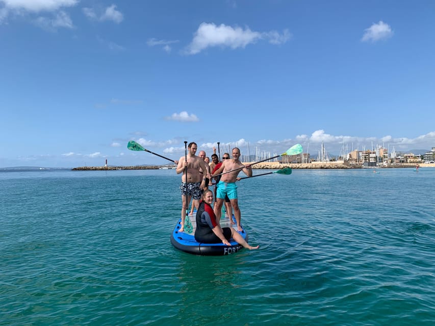 Rent a Giant Stand Up Paddle XXL for groups - How it compares with a standard paddleboard rental