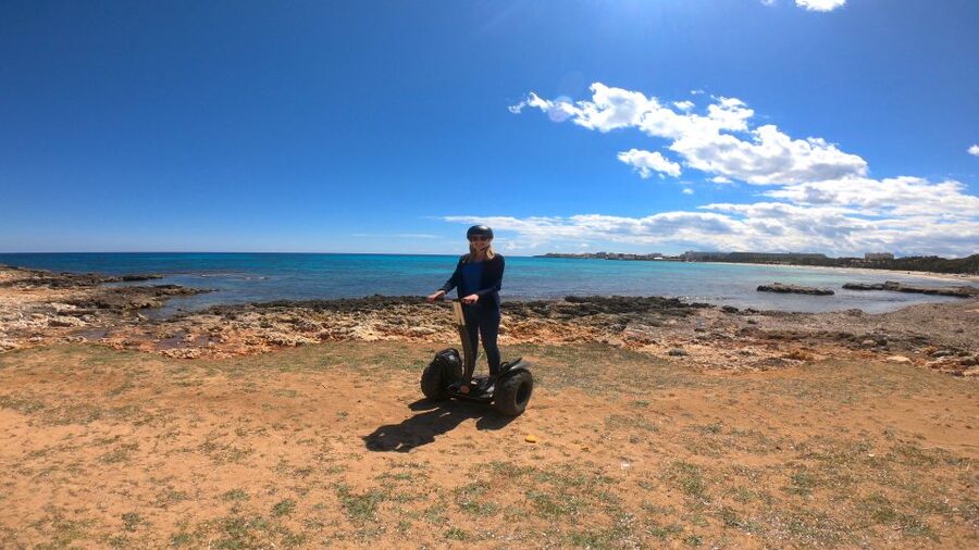 Sa Coma: Off-Road Segway Tour to Castell Punta de n'Amer - Learning the X2 Segway Before the Ride