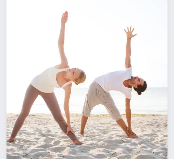 Sa Rapita / Es Trenc: Vinyasa Yoga Class at the beach - Practicing with sand, sea, and open air around you