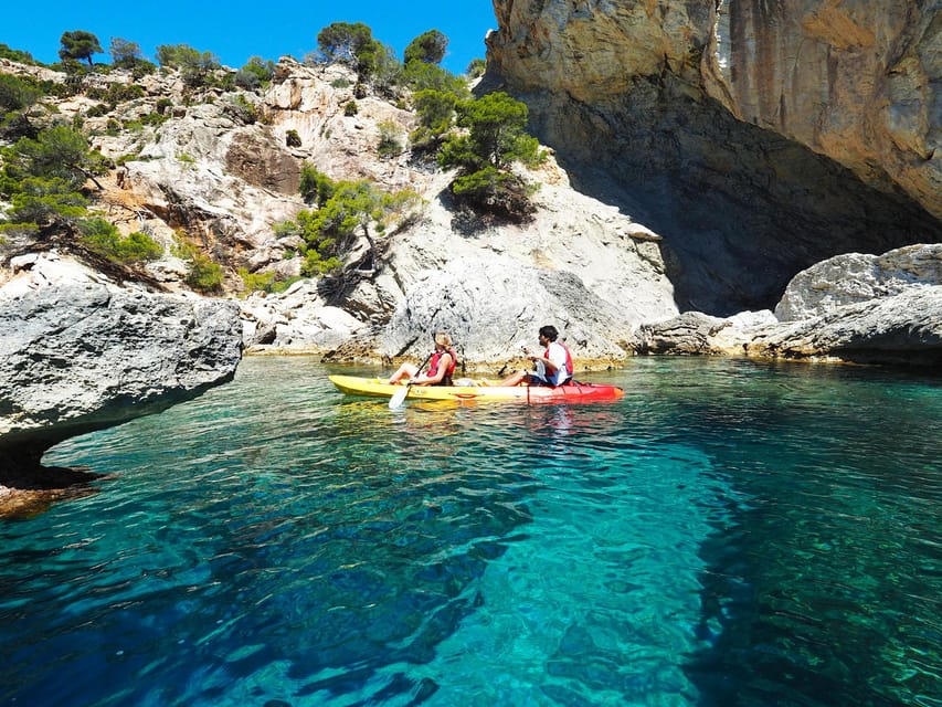 Sant Elm: Guided kayak tour to Cala en Tío with caves - Key points to know before booking