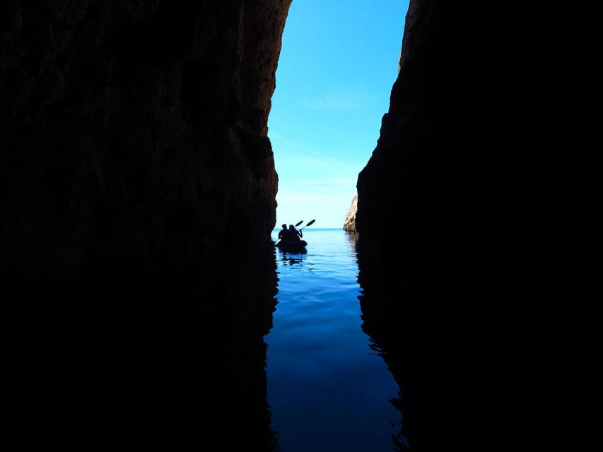 Sant Elm: Guided kayak tour to Cala en Tío with caves - How difficult is the three-hour outing?
