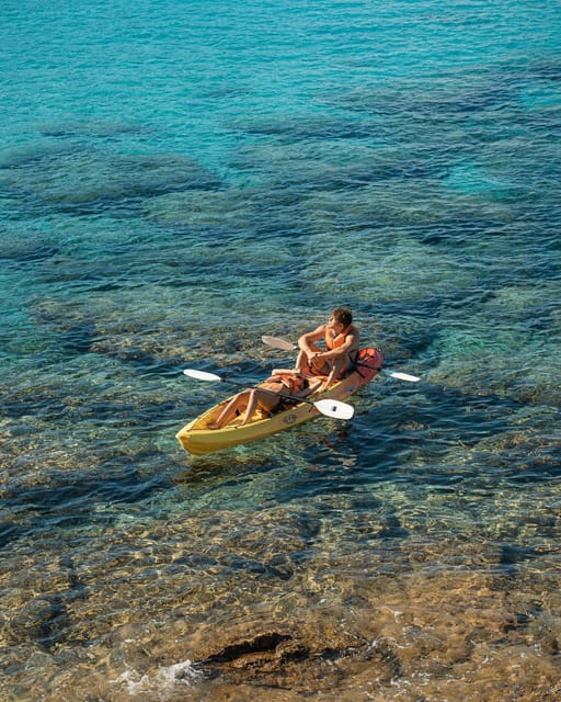 Sant Elm: Guided kayak tour to the Island Dragonera & Hiking - Swimming and snorkeling before the return