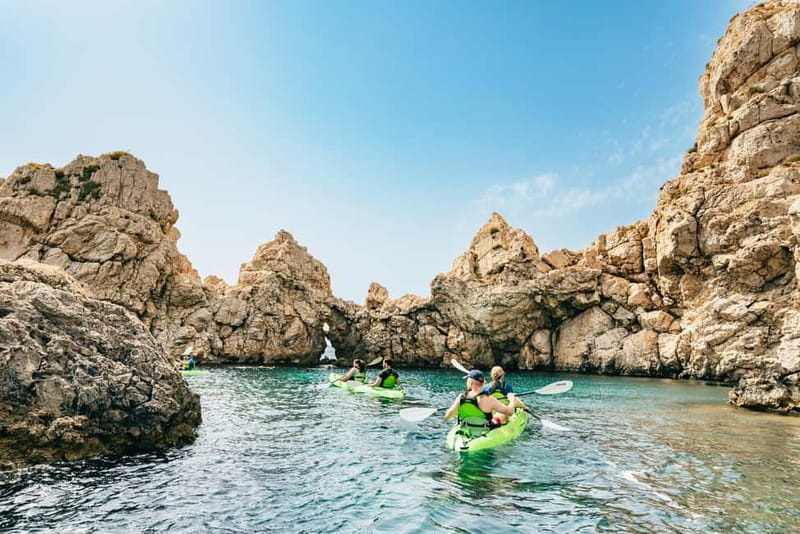 Santa Ponsa: Marine Reserve Kayak Tour - What this Santa Ponsa kayak tour is really like