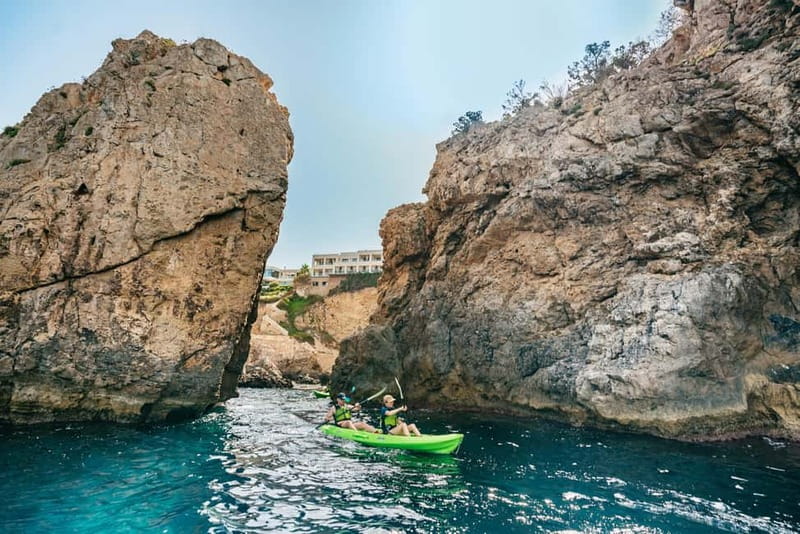 Santa Ponsa: Marine Reserve Kayak Tour - The 30-minute safety briefing and setup