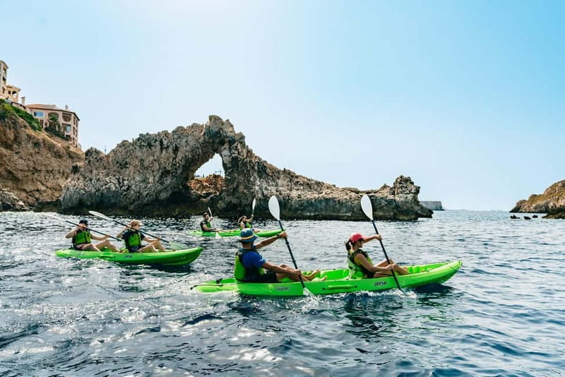 Santa Ponsa: Marine Reserve Kayak Tour - Paddling toward the Malgrats Islands