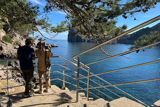 Secret Corners and Tastes of Mallorca by Private SUV Tour - Port de Sóller and the bay below the mountains