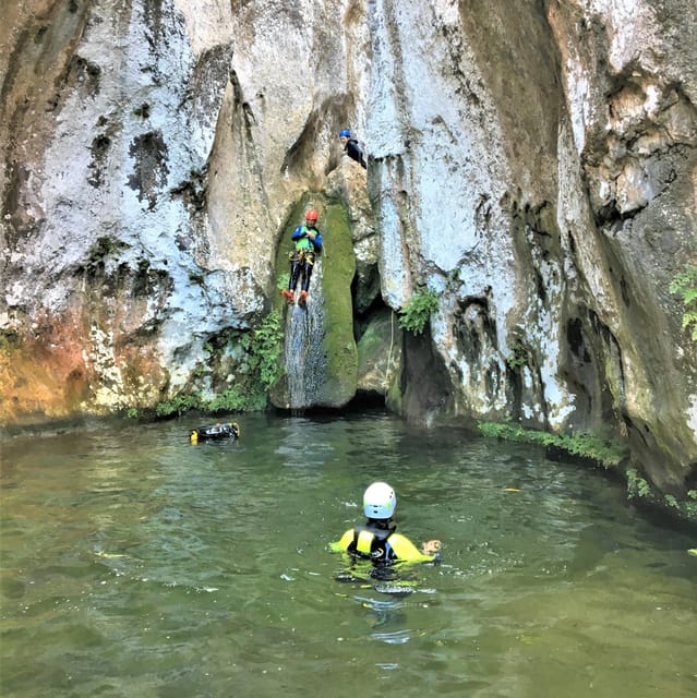 Serra de Tramuntana: Canyoning and boat return - Reaching the sea at the end of the ravine