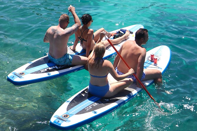 SUP tour from Palma to Mondrago Beach and Samarador - S’Amarador, family-friendly water with a busier feel