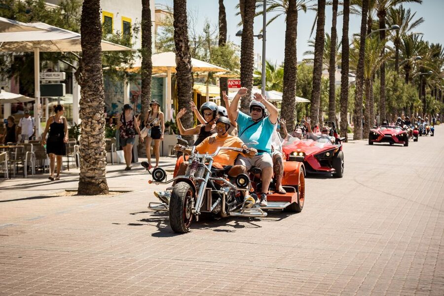 V8 Trike Tour mit Fahrer/Guide für max 4Gäste - Banyalbufar, Estellencs, and the slow road home